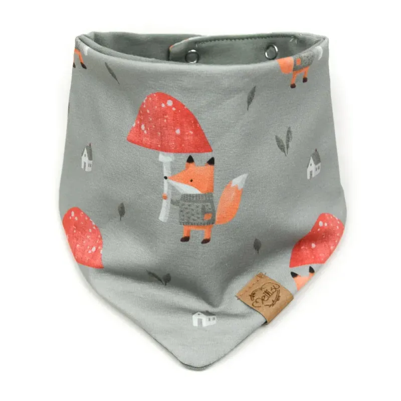 Halstuch | Fuchs mit Fliegenpilz