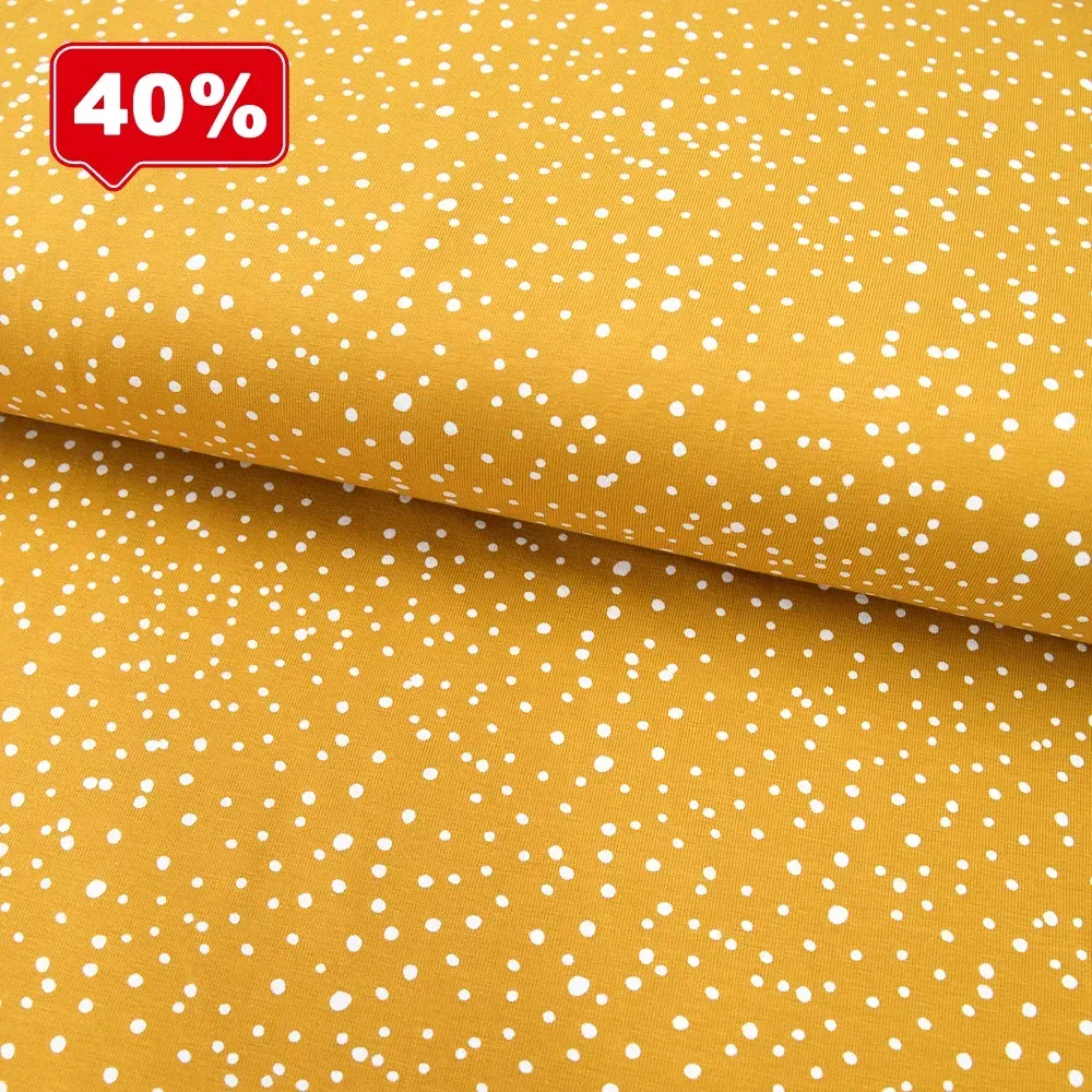 Jersey | Punkte senfgelb