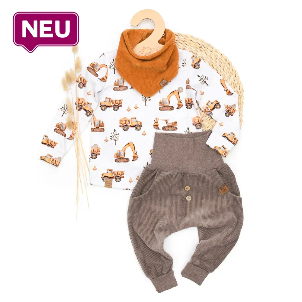 Set | Baustelle | Shirt & Pumphose & Halstuch