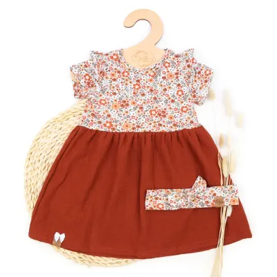 Set | Blumenkonfetti | Kleid & Haarband