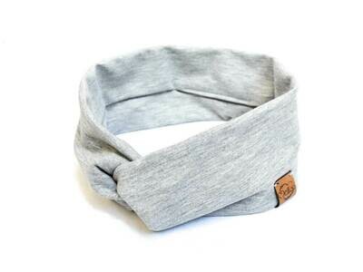Haarband | hellgrau meliert
