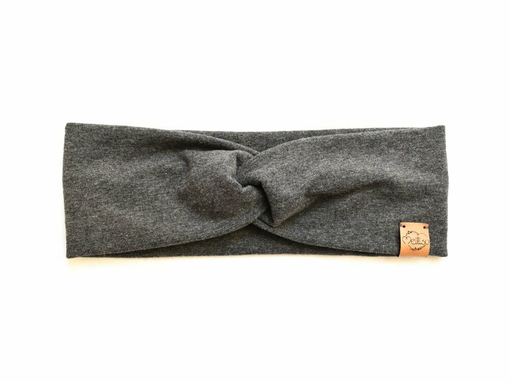 Haarband | anthrazit meliert