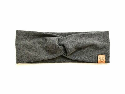 Haarband | anthrazit meliert