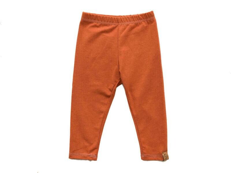 Leggings | terracotta meliert