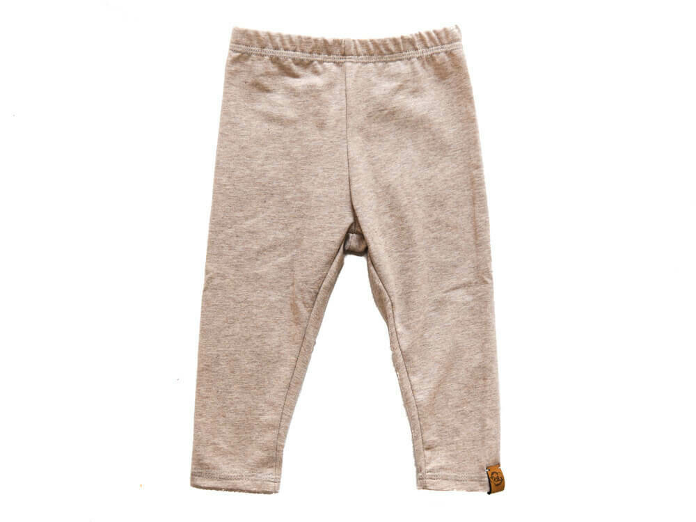 Leggings | beige meliert