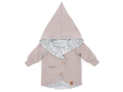 Sweatjacke | beige meliert