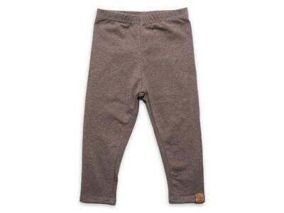 Leggings | braun meliert