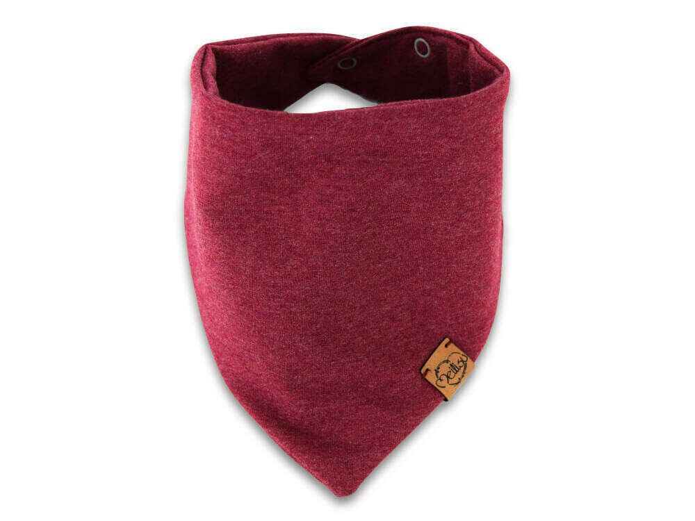 Halstuch | bordeaux meliert