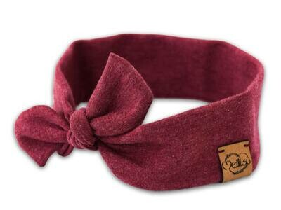 Haarband | bordeaux meliert