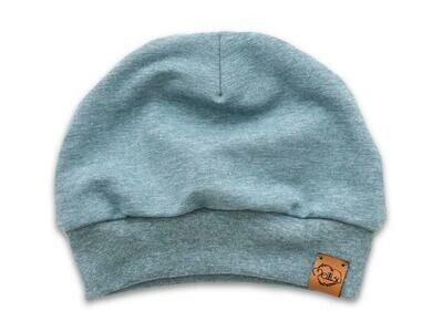 Bündchenmütze | dusty blue meliert