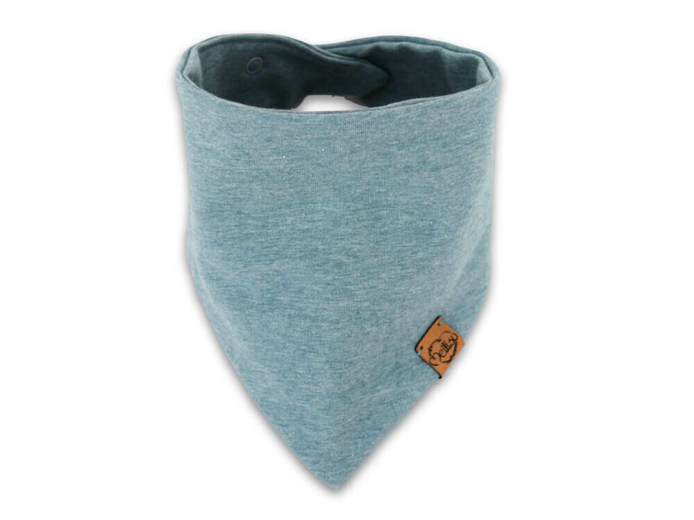 Halstuch | dusty blue meliert