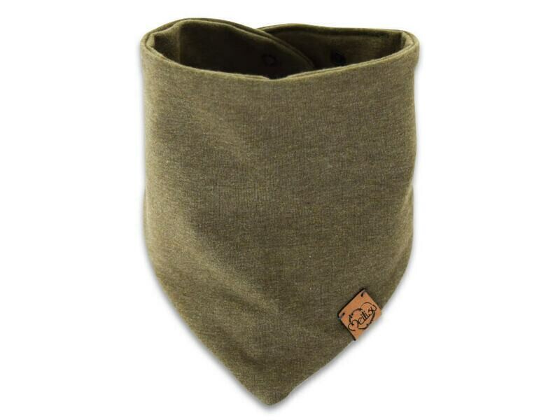 Halstuch | khaki meliert