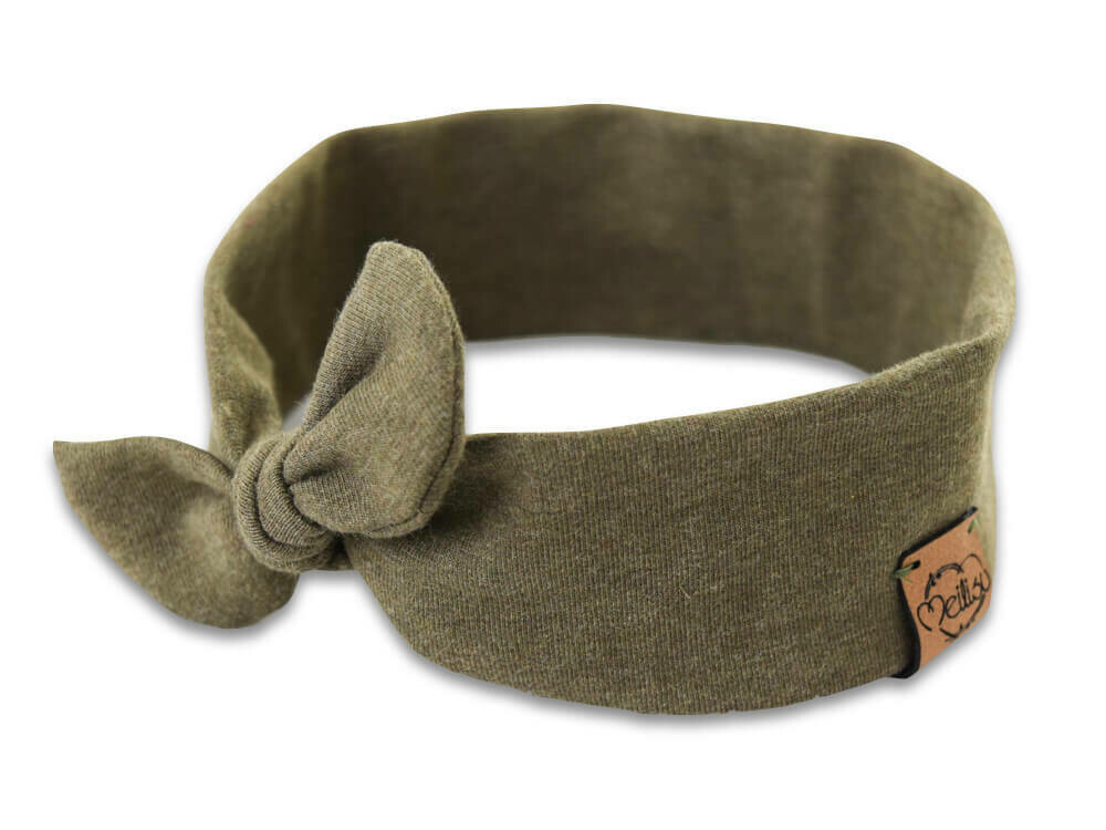 Haarband | khaki meliert