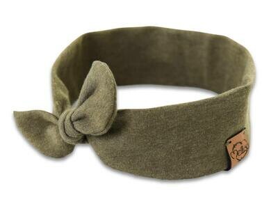 Haarband | khaki meliert