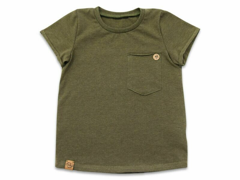 T-Shirt | khaki meliert
