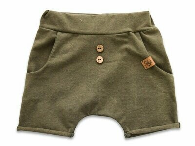 Shorts | khaki meliert