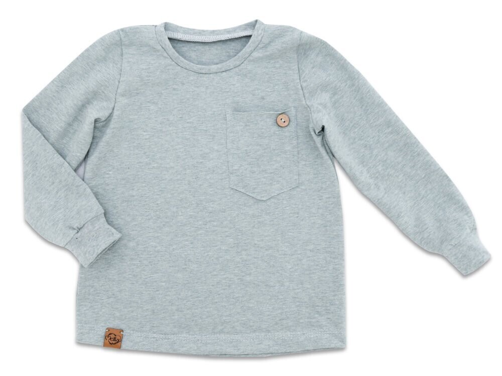 Langarmshirt | mint meliert