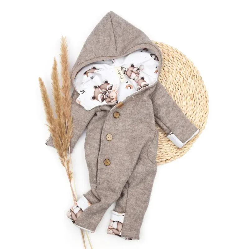 Walkoverall | beige meliert