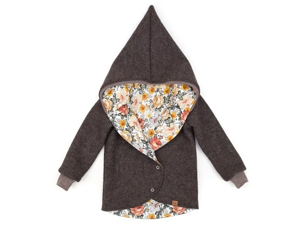 Walkjacke | braun meliert Walkjacke | braun meliert