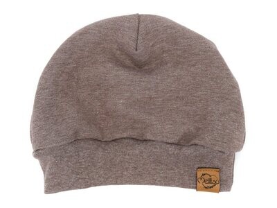 Bündchenmütze | braun meliert