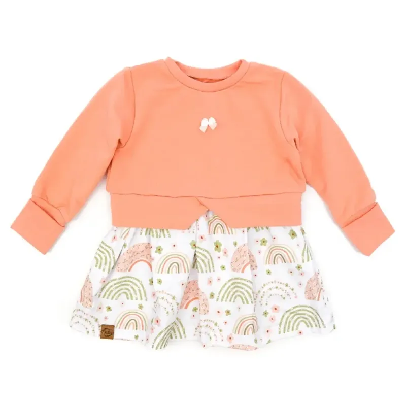 Girly Sweater | Rainbows & Flowers