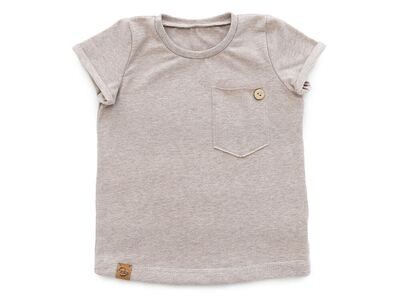 T-Shirt | beige meliert