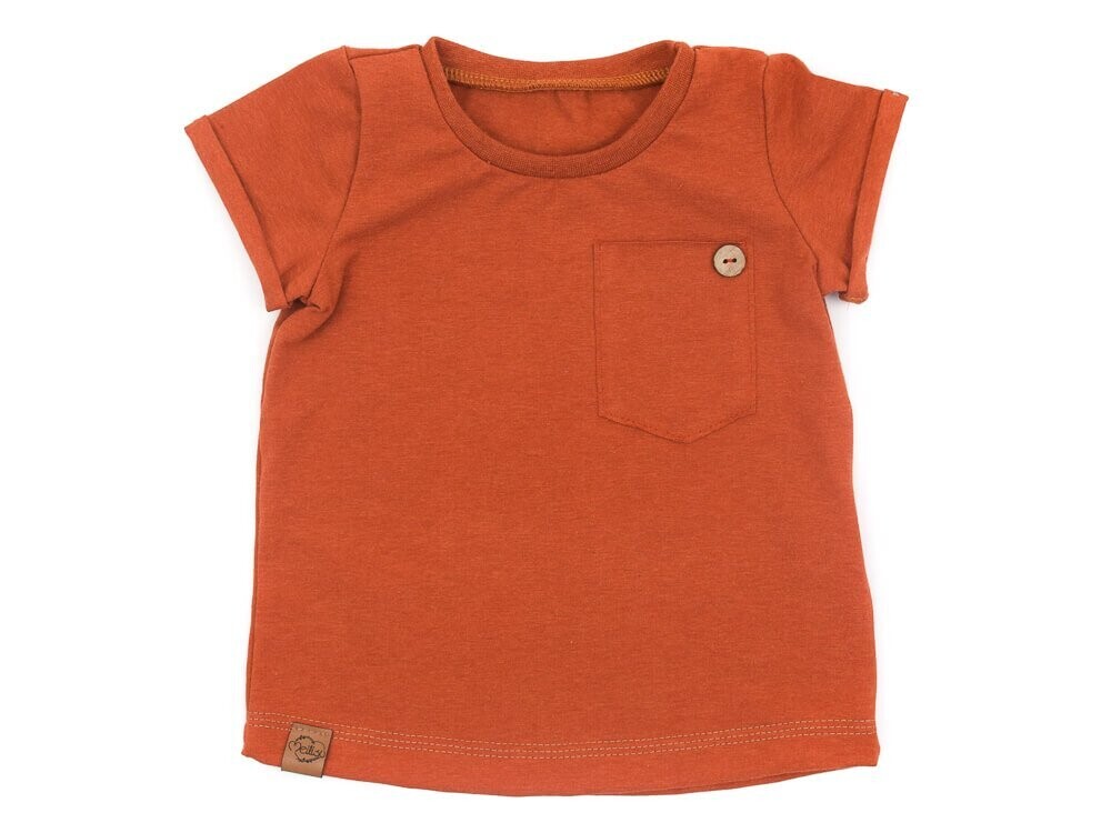 T-Shirt | terracotta meliert