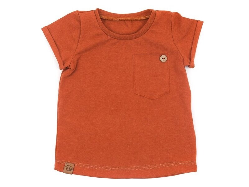 T-Shirt | terracotta meliert