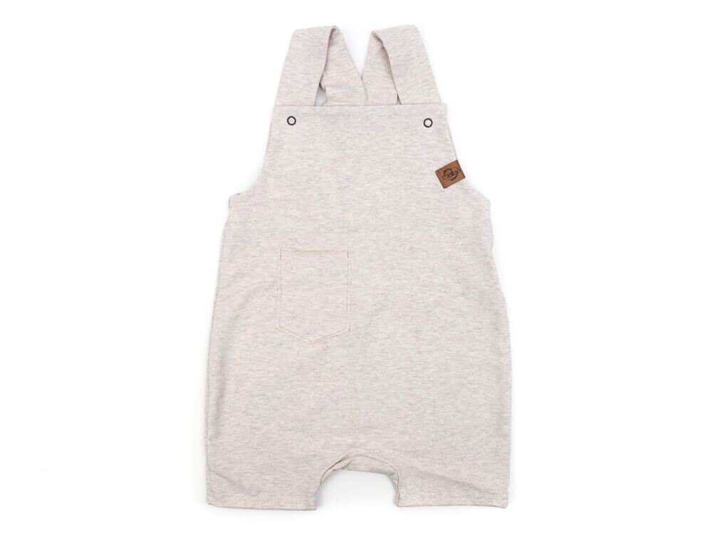 Latzshorts | creme meliert