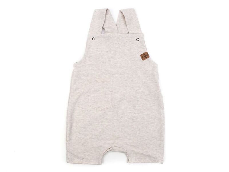 Latzshorts | creme meliert