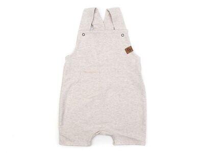 Latzshorts | creme meliert