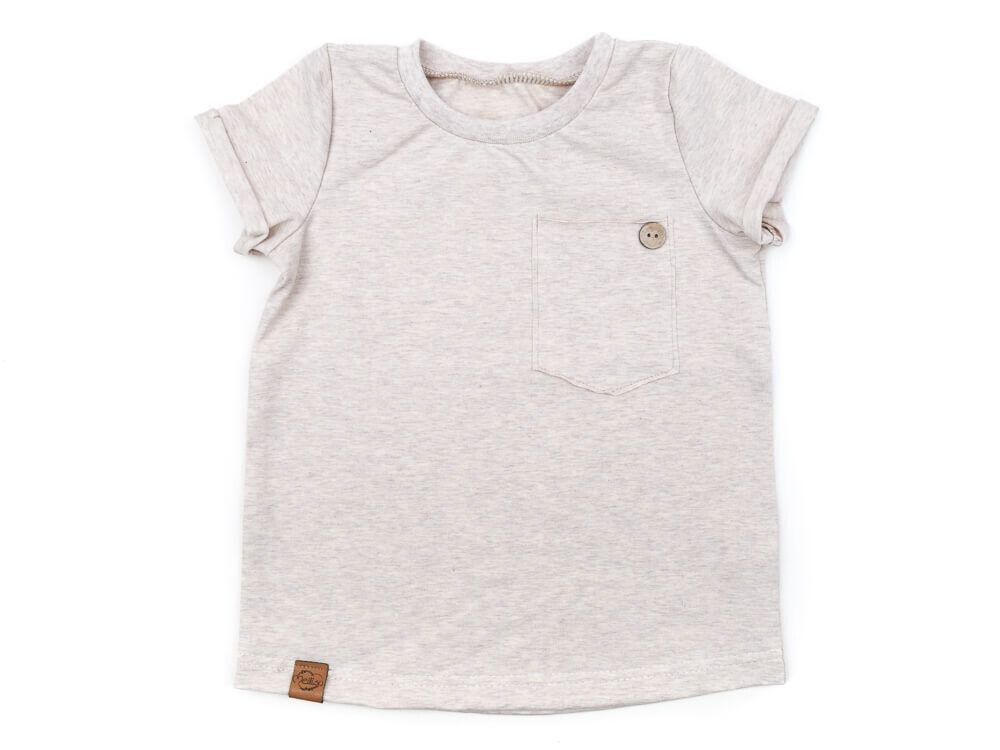 T-Shirt | creme meliert