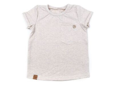 T-Shirt | creme meliert