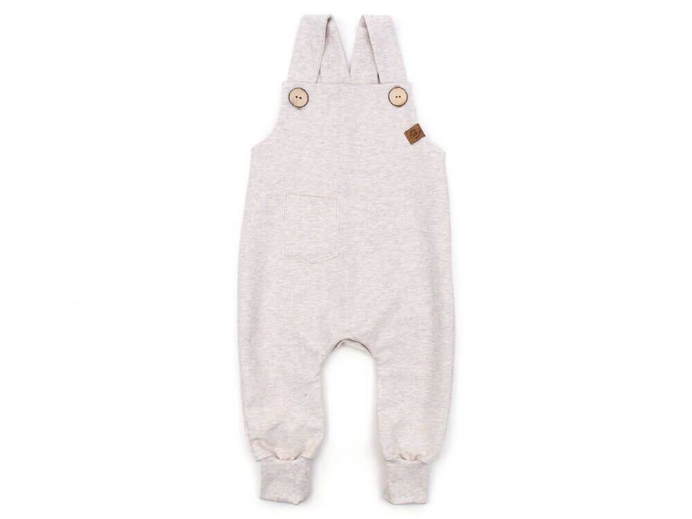 Latzhose | creme meliert