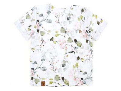 T-Shirt | Musselin | Eukalyptusblüte