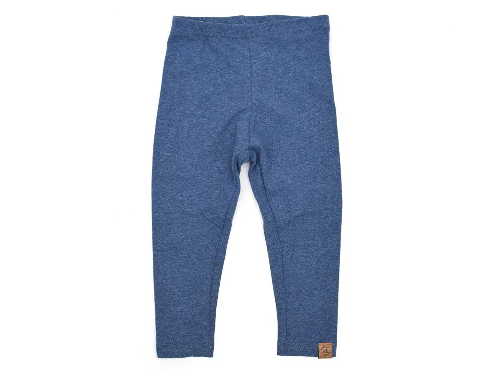 Leggings | jeansblau meliert