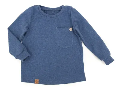 Langarmshirt | jeansblau meliert Langarmshirt | jeansblau meliert
