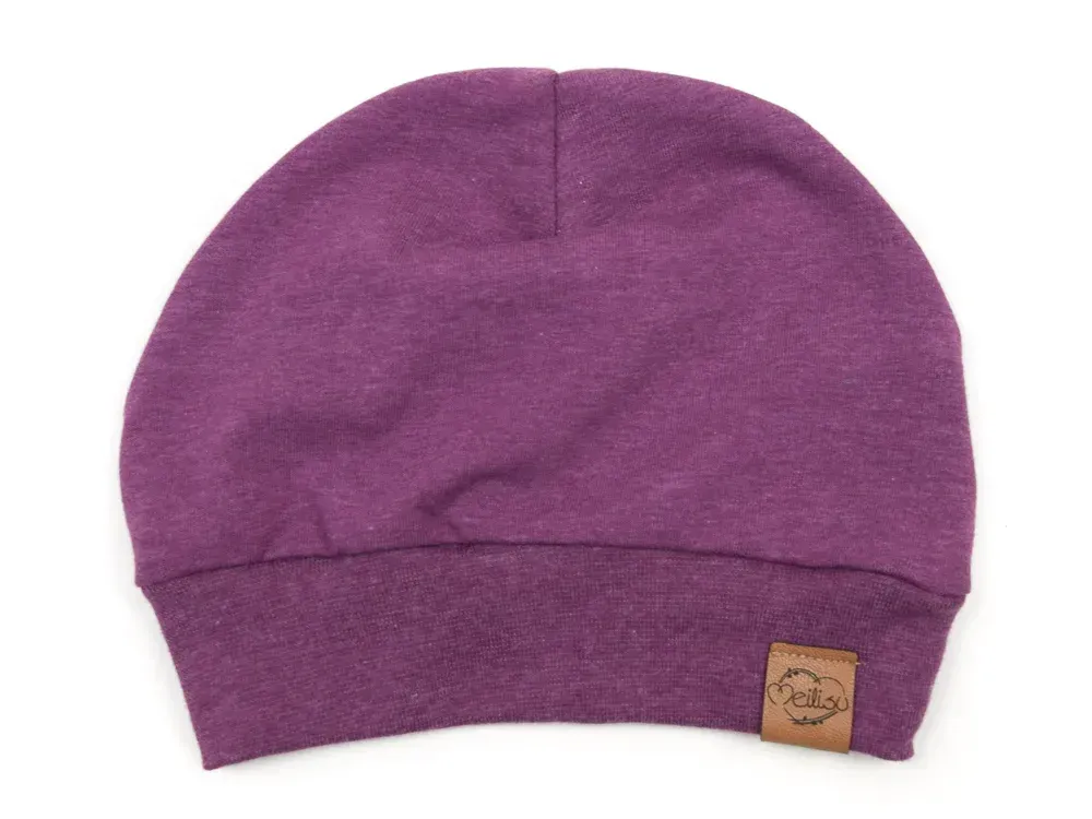 Bündchenmütze | beere meliert