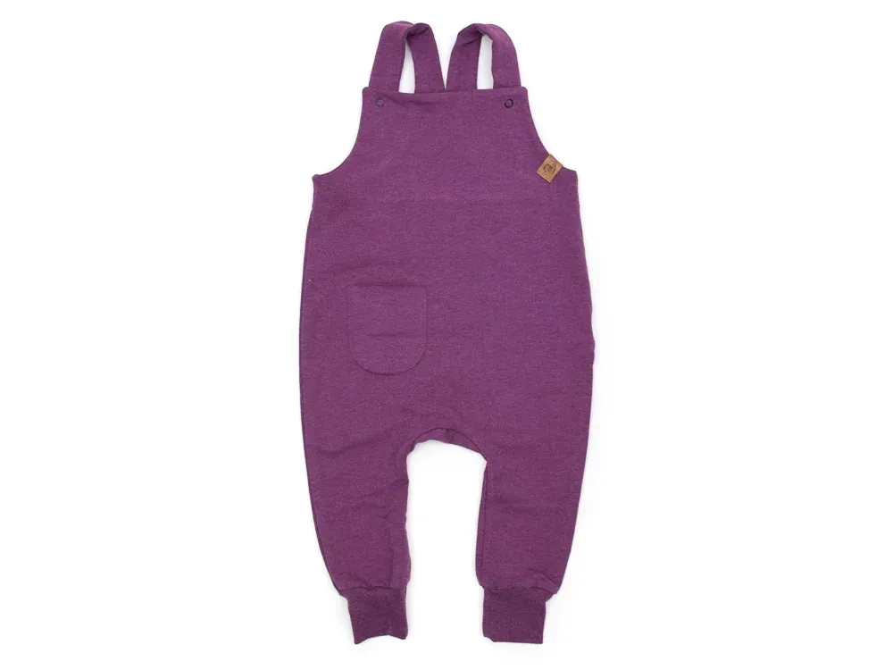 Latzhose | beere meliert