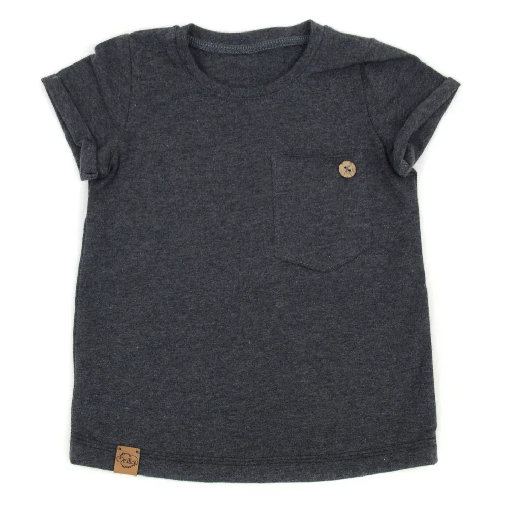 T-Shirt | anthrazit meliert