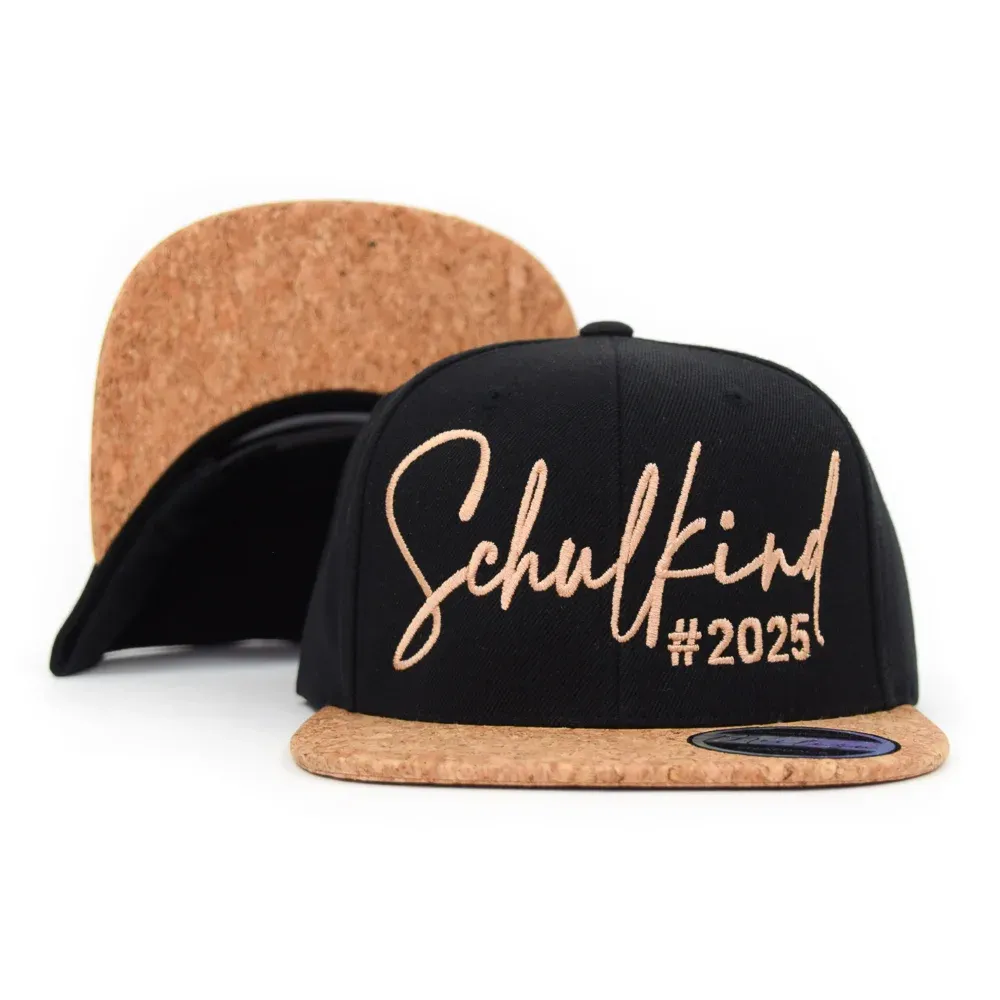 Snapback Cap | Schulkind 2026 | Blumen & Kork