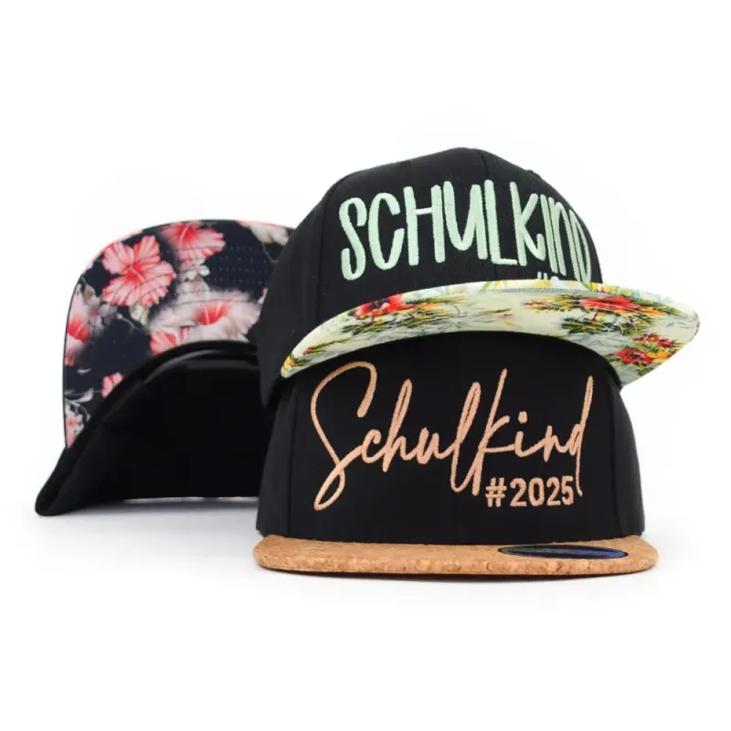Snapback Cap | Schulkind | Blumen & Kork Snapback Cap | Schulkind | Blumen & Kork