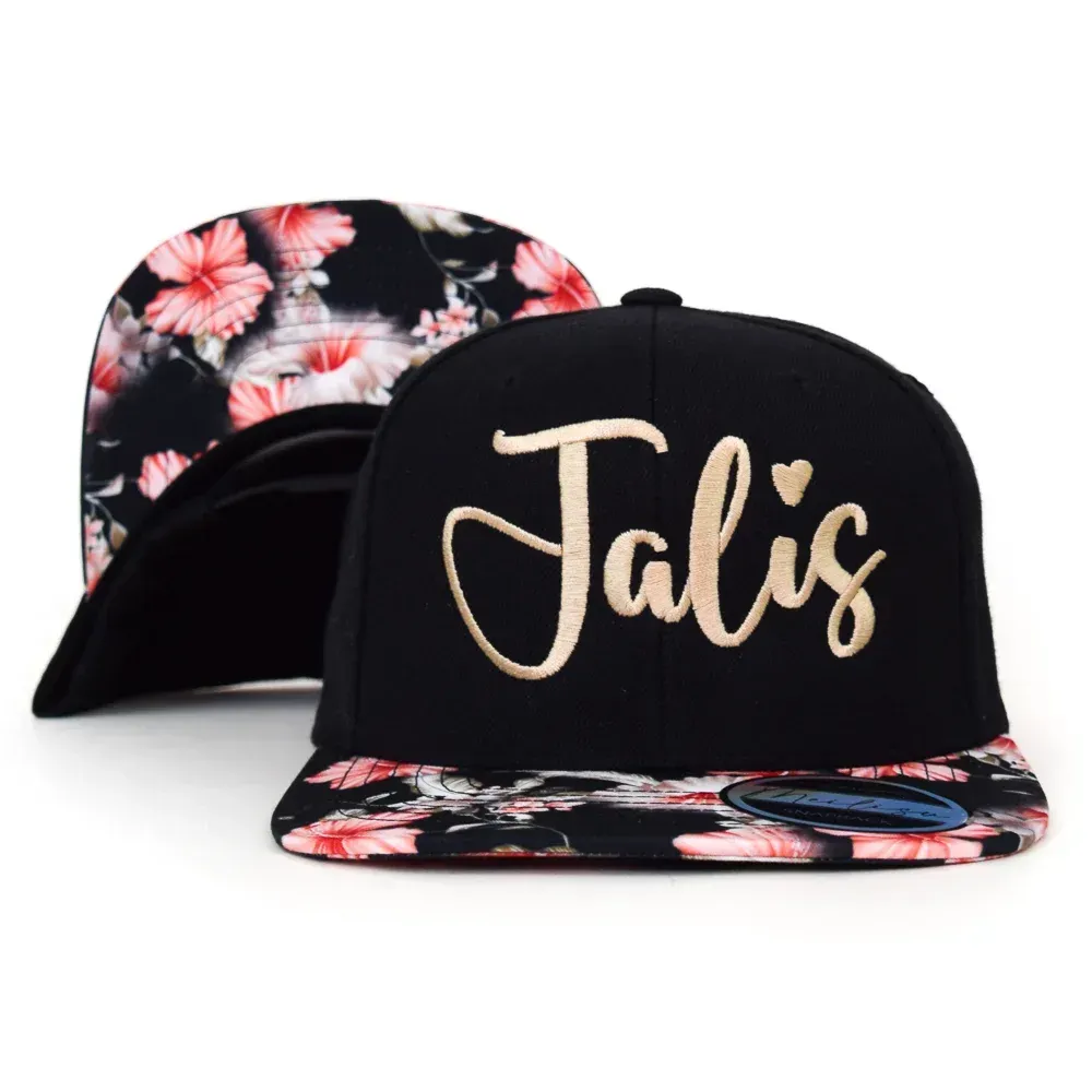 Snapback Cap | Flowers Snapback Cap | Flowers