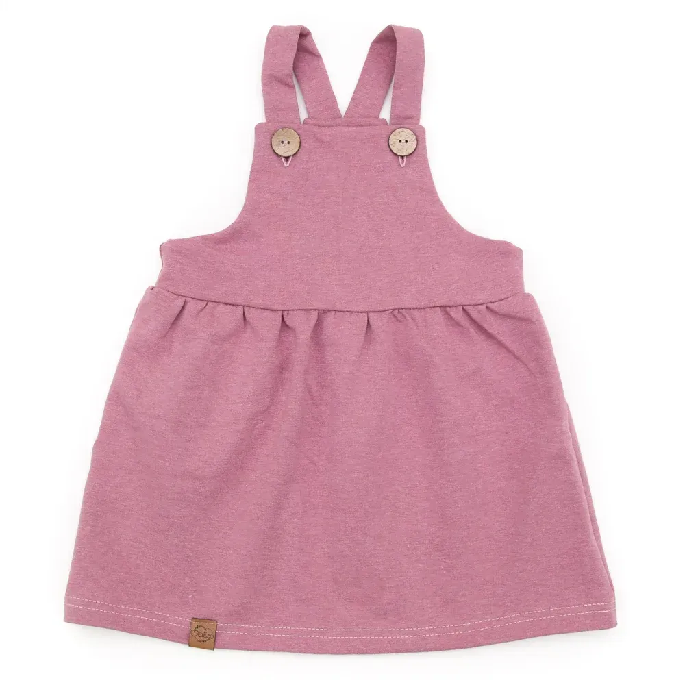 Latzkleid | altrosa meliert