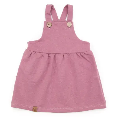 Latzkleid | altrosa meliert