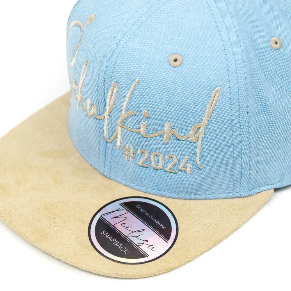 Snapback Cap | Schulkind 2026 | hellblau