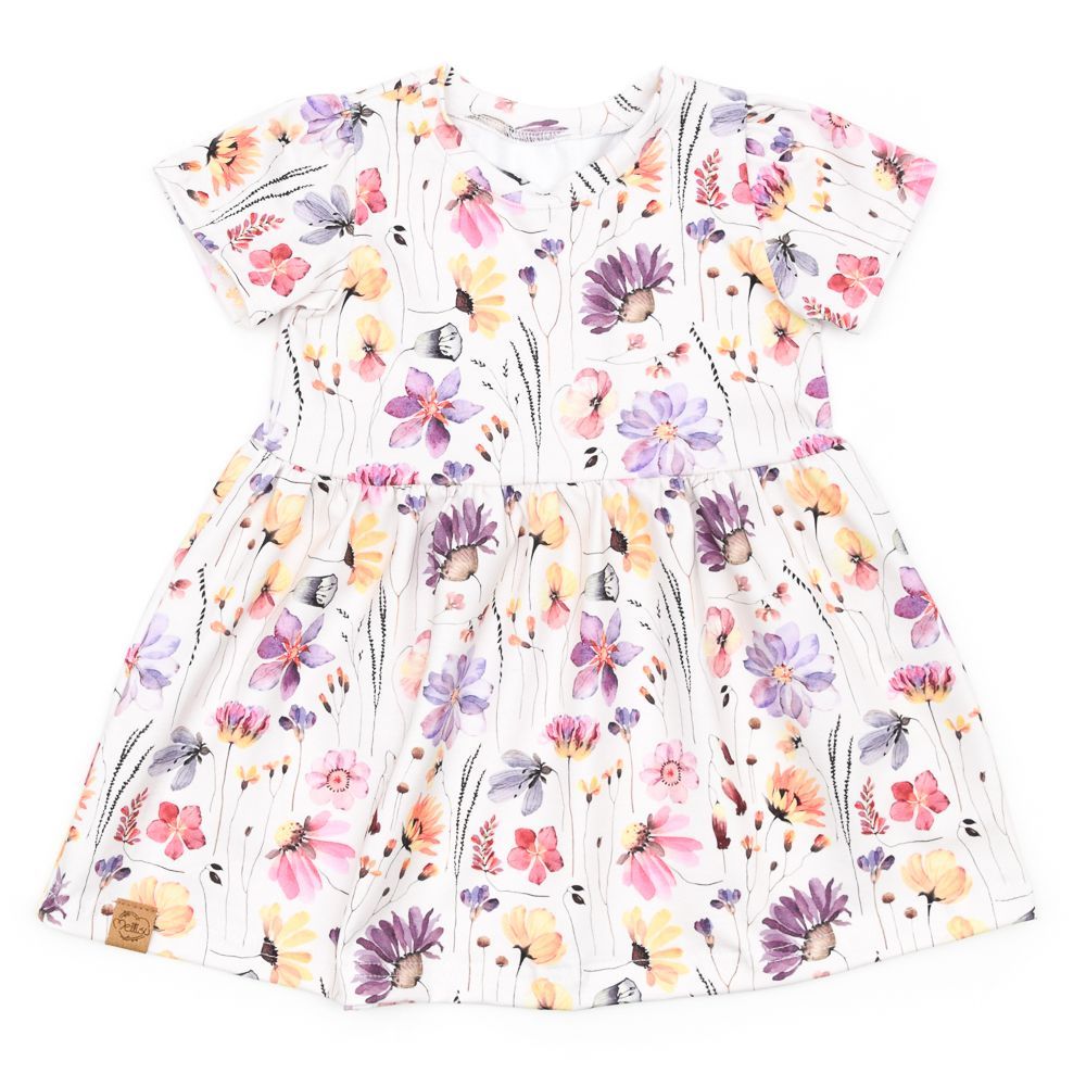 Kleid | lang- & kurzarm | Blumenmeer | allover