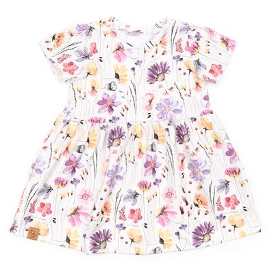 Kleid | lang- & kurzarm | Blumenmeer | allover