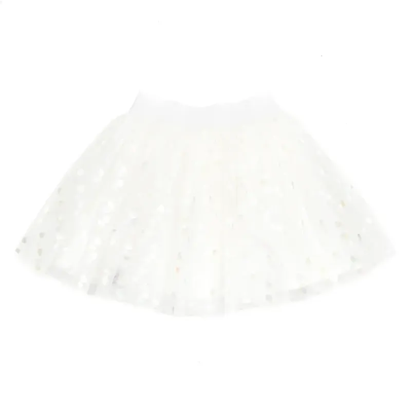 Tüllrock | Herzen | ivory