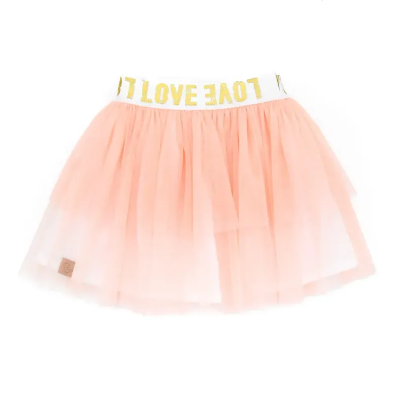 Tüllrock | LOVE | apricot